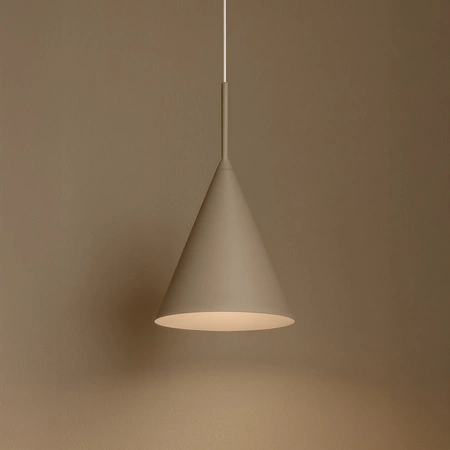 Lampa wisząca CAPITAL TAUPE Ø17cm 1xGX53