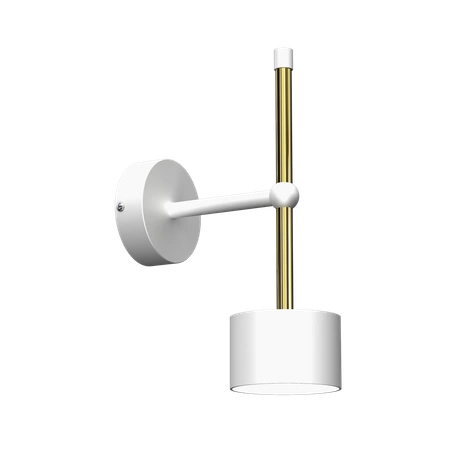 Kinkiet ARENA WHITE/GOLD 1xGX53