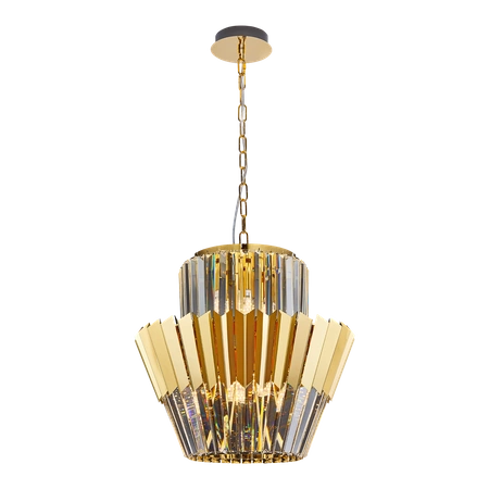 Żyrandol DONNA GOLD 9xE14