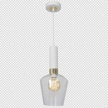 Nowoczesna lampa wisząca ROMA WHITE MLP6487