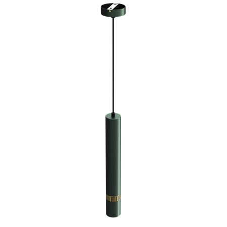 Lampa wisząca JOKER, zielony/złoty, 1x8W GU10, MLP7720