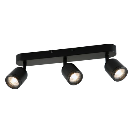 Lampa sufitowa PORTER, ML7644, czarna, 3x8W GU10, IP44