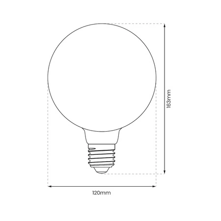 Żarówka LED 15W G120 E27 3000K