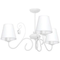 Lampa sufitowa SARA WHITE 3xE14 MLP1048