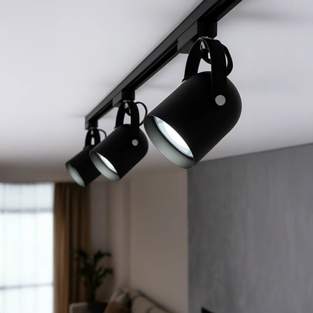 Oprawa Quber Track Czarny 1xE27