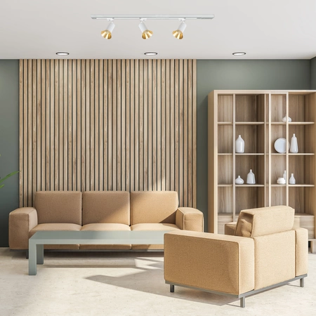 Oprawa Tulip Track Biały 1xGU10