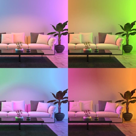 Wielokolorowa żarówka LED sterowana Wi-FI A70 11W E27 Smart Tuya RGB+CCT+DIM