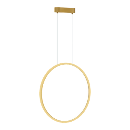 Lampa wisząca SATURNO, złota, 28W LED, barwa neutralna 4000K, ML8855