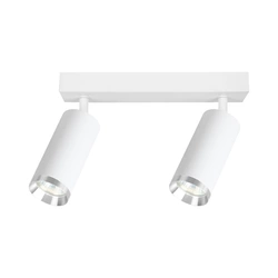 Oprawa Mica Spot Biały + Chrom 2xGU10