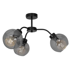 Lampa sufitowa żyrandol SOFIA SMOKED MLP6594