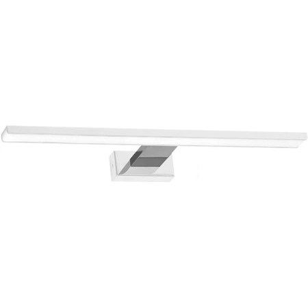 Kinkiet do łazienki lustro SHINE WHITE CHROME 13,8W 60cm | biały chrom