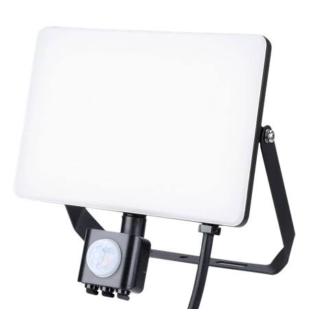 Naświetlacz LED, 50W, PIR, 5000lm, 5000K, EKN9020