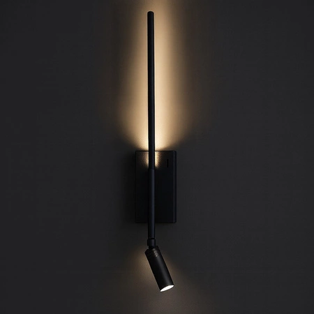 Kinkiet Torch Czarny 6W+3W 4000K