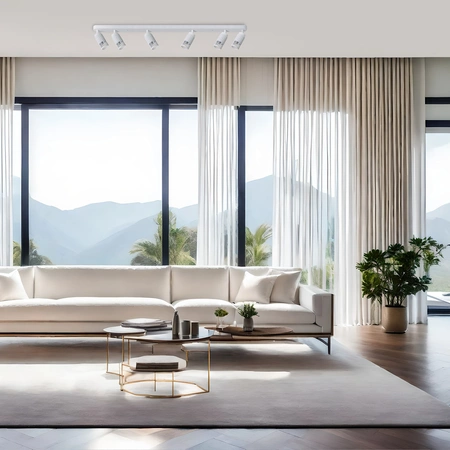 Lampa sufitowa VERTICAL SPOT 6xGU10 | Biały