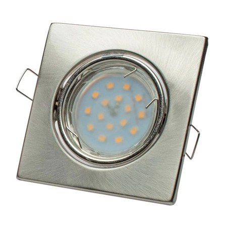 Zestaw oczek kwadratowych 3x5W GU10 barwa ciepła 3000K EKZ2697