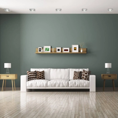 Zestaw oczek kwadratowych 3x5W GU10 barwa ciepła 3000K EKZ2697