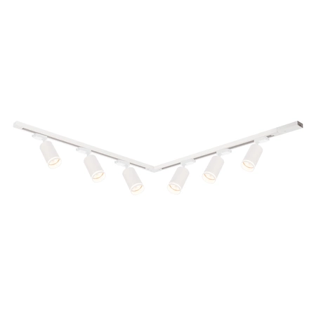 Zestaw Oprawa Pipe Ring Track Biały 6xGU10 2m