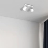 Lampa sufitowa DIXIE WHITE 2x GX53 szer. 24cm | biały