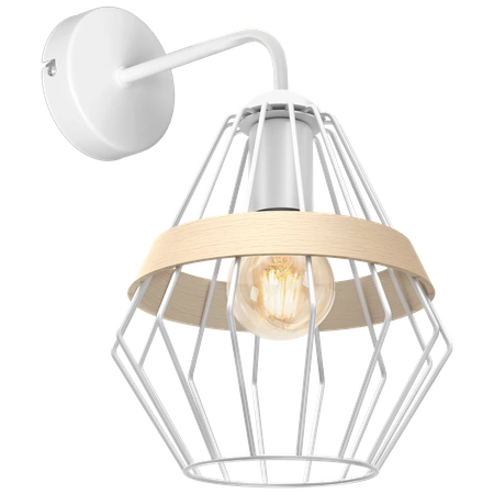 Kinkiet INDUSTRIALNY CLIFF WHITE 1xE27 MLP5517