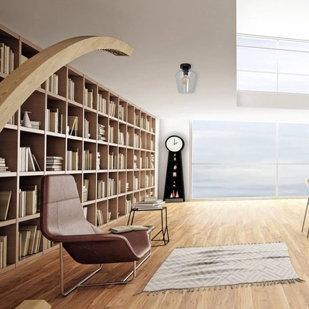 Nowoczesna lampa sufitowa plafon SANTIAGO CLEAR MLP6602