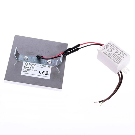Oprawa schodowa LED 0,6W CAPRI barwa neutralna 4000K EKS0421