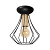 Lampa sufitowa WILL BLACK 1xE27 MLP4189