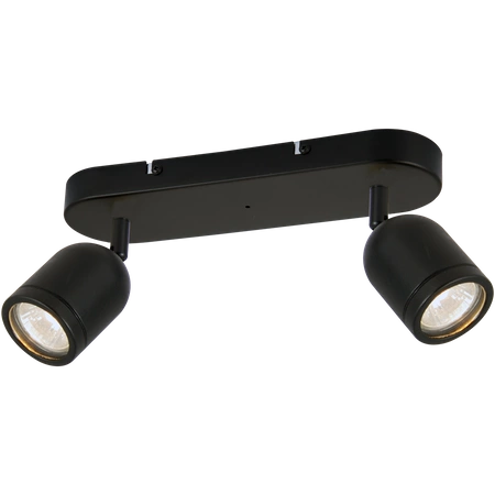 Lampa sufitowa PORTER, ML7643, czarna, 2x8W GU10, IP44