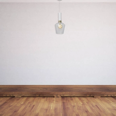 Nowoczesna lampa wisząca ROMA WHITE MLP6487