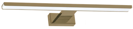 Kinkiet do łazienki lustro SHINE BRASS LED 13,8W 60cm | mosiądz