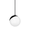 Lampa wisząca SFERA, MLP7237, czarny/biały, 3x40W E14