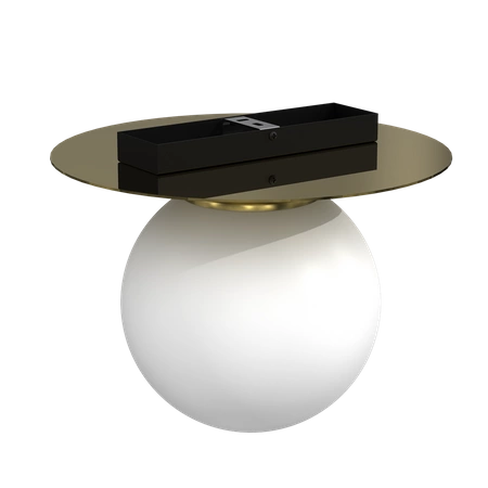 Lampa sufitowa PLATO, MLP7967, złoty/biały, 1x40W E14