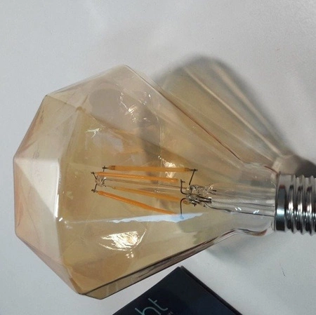 Żarówka FILAMENT LED E27 4W ciepła 2700K diament