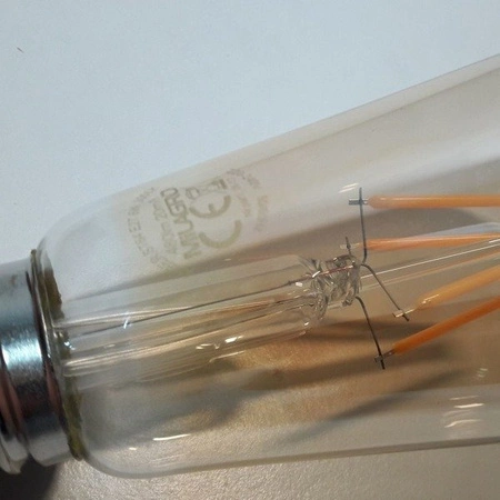 Żarówka FILAMENT LED E27 6W ciepła 2700k ST64 łezka GOLD