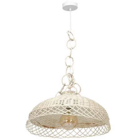 Lampa wisząca VIMINI WHITE 1xE27