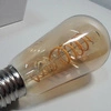 Żarówka FILAMENT LED ST64 E27 4W ciepła 3000K łezka spirala gold