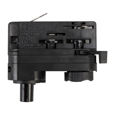 Złączka Track Czarny Do Lampy Wiszącej 3-Obwodowy