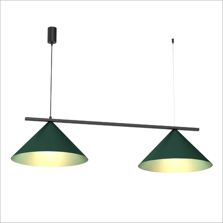 Lampa wisząca CAPITAL BLACK/GREEN 2XGX53