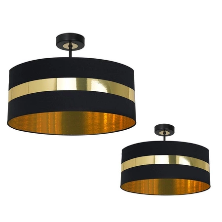 Lampa sufitowa PALMIRA BLACK / GOLD 1xE27 60W MLP6319