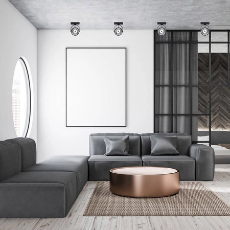 Oprawa natynkowa LUGAR BLACK 1xAR111 GU10 ML5704