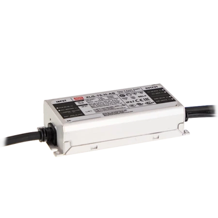 MEAN WELL Zasilacz impulsowy; LED; 74.4W; 24V; 3.1A; 100-305VAC; 142-431VDC; IP67