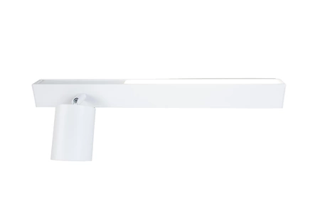 Kinkiet Magnet 9W+1xGU10 3000/4000K Biały Prawy