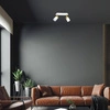 Lampa sufitowa JOKER, MLP6129, biały/złoty, 2x8W GU10