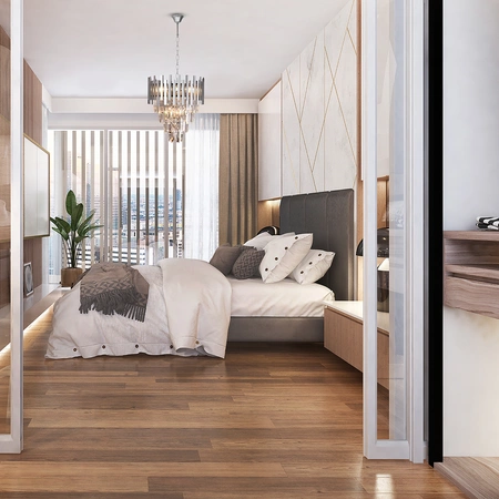 Żyrandol glamour ASPEN II CHROME ML5997