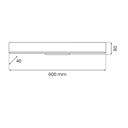 Kinkiet Pierce Biały 24W LED