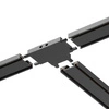 Slim Magnetic Track Czarny Łącznik Szyn T