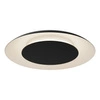 Lampa sufitowa Piattino Czarny 30W LED 3000K-4000k-6000K