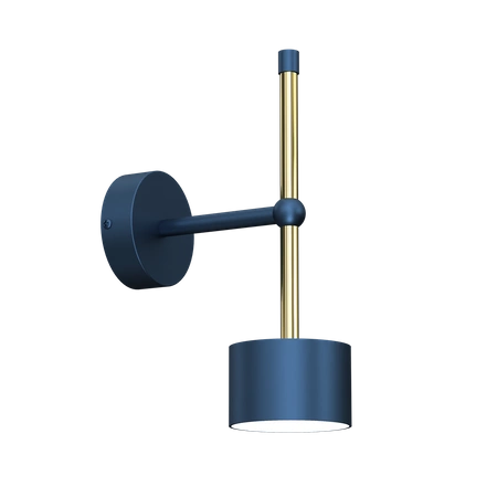 Kinkiet ARENA BLUE/GOLD 1xGX53