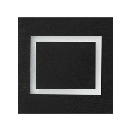 Oprawa schodowa EVRA BLACK, 0,6W LED, barwa ciepła 3000K, EKS6904