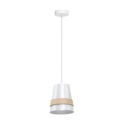 Nowoczesna lampa wisząca VENEZIA WHITE 1xE27 MLP5437