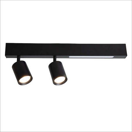 Lampa Sufitowa Magnet 9W+2xGU10 3000/4000K Czarny